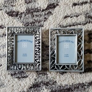 2 Miniature Picture Frames